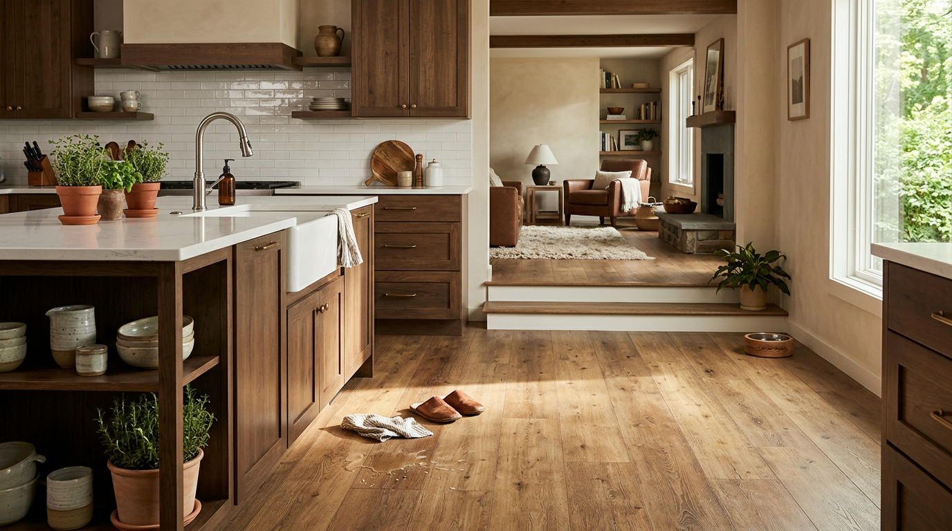 Is LVP Waterproof? Best Brands for CT Kitchens & Basements